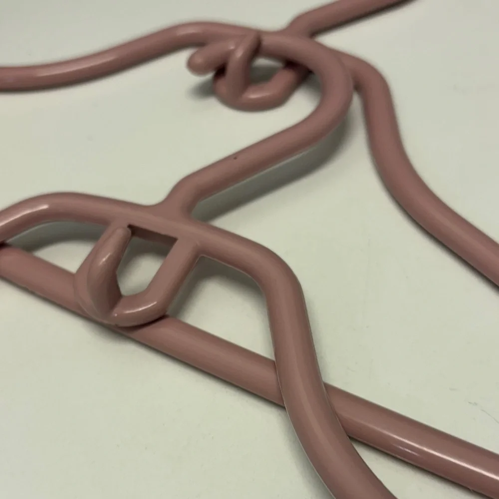 Set of 10 Pink Clothing Add On Hangers